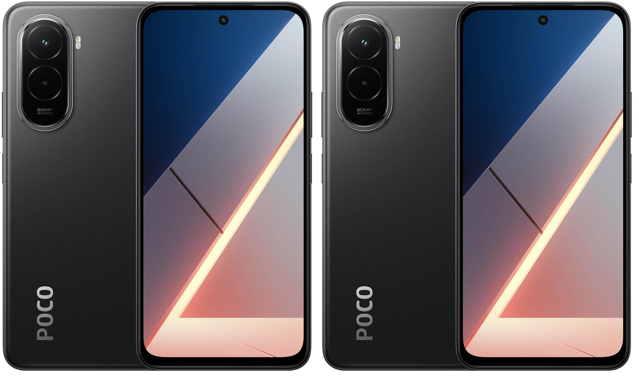 POCO M7 Black 6GB RAM 128GB ROM EN Version (Pack of 2): Buy Online